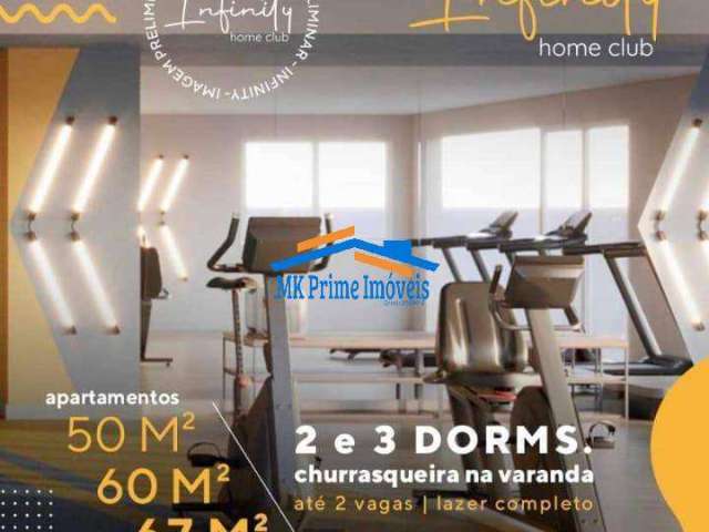 Condomínio Infinity Home Club 50M² a 67,02M² a partir de R$ 533.740,00