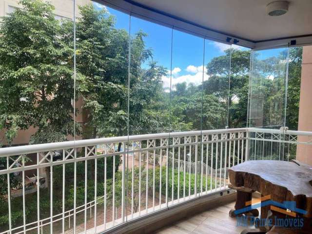 Apartamento Garden 110 m², 3 dormitórios, vista para o bosque.