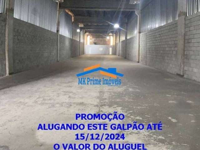 Galpão p/ Locação AT c/ 990m² na Rod. Anhanguera Pq. São Domingos-São Paulo