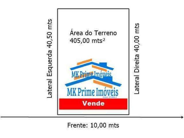 Terreno para Construção de Galpão ou Villagio 405 mts - Bela vista