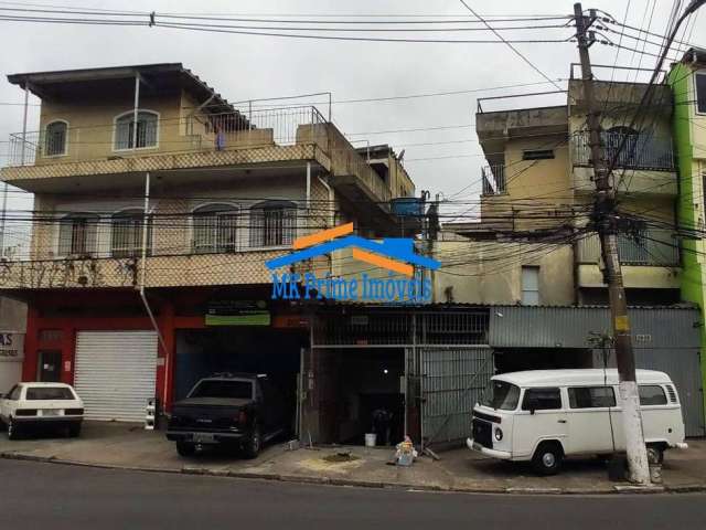 Prédio Resid e Comerc. c/ 15 casas e 6 salões p/ RENDA Jd Mutinga Osasco/SP