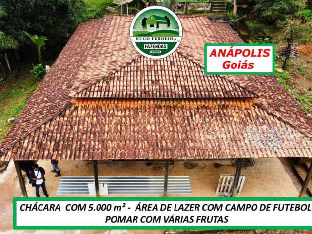 Uma  bela chácara em anápolis/go- todo o conforto para garantir o seu lazer