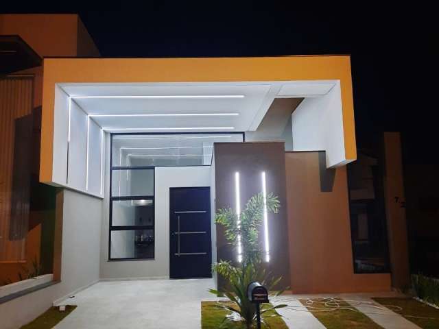 Linda Casa Térrea  de  100m² à venda no excelente  Condomínio   Fechado  Terra de São Francisco -  Sorocaba - SP.