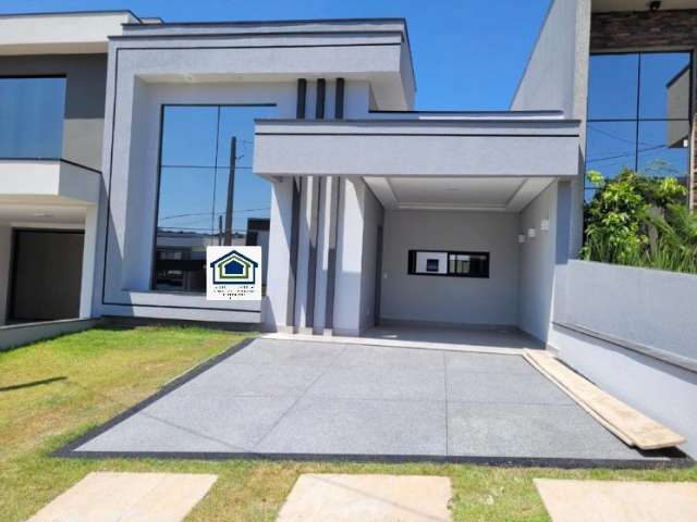 Linda Casa Térrea de 135m² de  área Construída e Terreno 200m2 à venda no excelente Condomínio Fechado  Gran Reserva em Indaiatuba- SP.