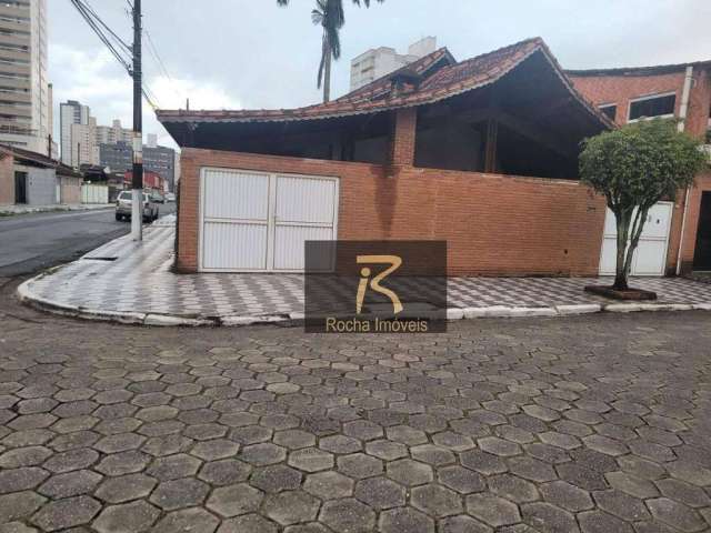 Casa com 3 dormitórios à venda, 200 m² por R$ 640.000 - Aviação - Praia Grande/SP