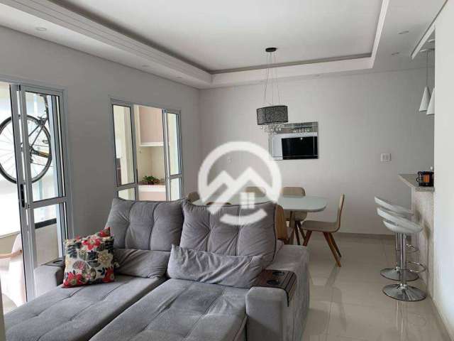 Apartamento com 2 dormitórios à venda, 75 m² por R$ 490.000,00 - Jardim das Nações - Taubaté/SP