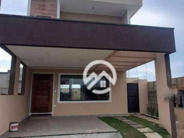 Casa com 3 dormitórios à venda, 176 m² por R$ 630.000,00 - Condomínio Recanto Tropical - Taubaté/SP