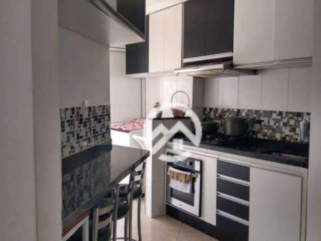 Apartamento com 2 dormitórios à venda, 75 m² por R$ 370.000,00 - Residencial Atlantic - Taubaté/SP