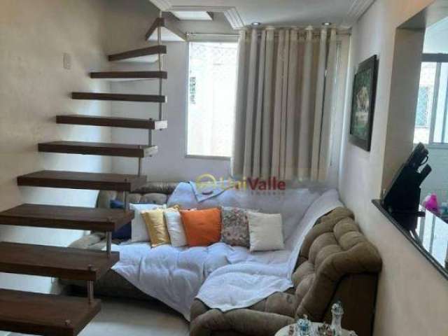 Apartamento Duplex com 3 dormitórios à venda, 140 m² por R$ 373.000,00 - Condomínio Spazio Total Life - Taubaté/SP