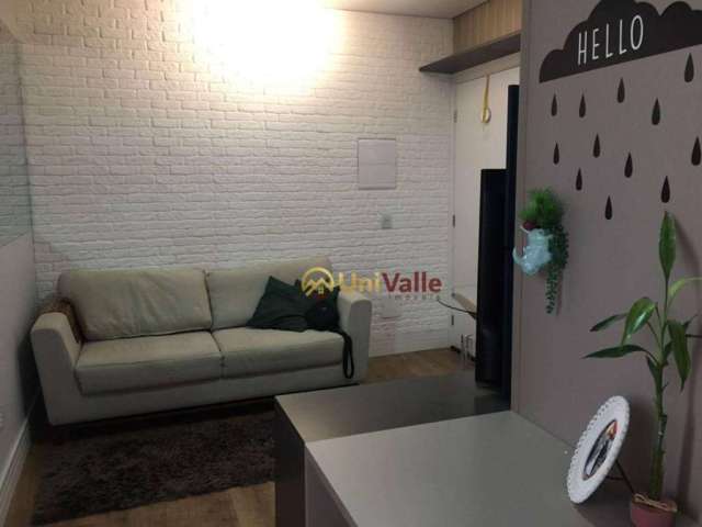 Apartamento com 1 dormitório à venda, 39 m² por R$ 197.000,00 - Residencial Villa Carrara - Taubaté/SP