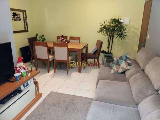 Apartamento com 2 dormitórios à venda, 69 m² por R$ 245.000,00 - Parque Senhor do Bonfim - Taubaté/SP