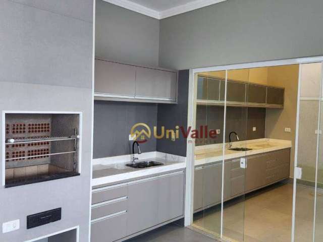 Casa com 3 dormitórios, 170 m² - venda por R$ 1.120.000,00 ou aluguel por R$ 7.420,00/mês - Residencial OuroVille - Taubaté/SP