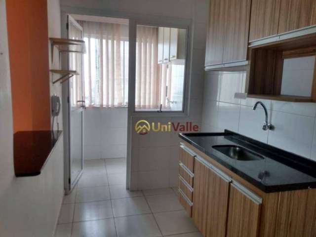 Apartamento com 2 dormitórios à venda, 60 m² por R$ 270.000,00 - Monção - Taubaté/SP