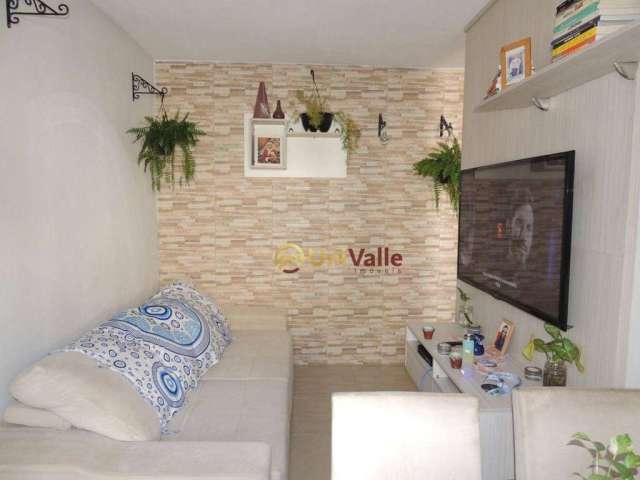 Apartamento 2 dormitórios, mobiliado, Spazio Treville, Taubaté/SP