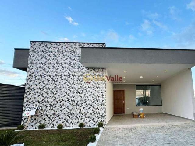 Casa com 3 dormitórios à venda, 144 m² por R$ 760.000,00 - Vale dos Cristais - Taubaté/SP