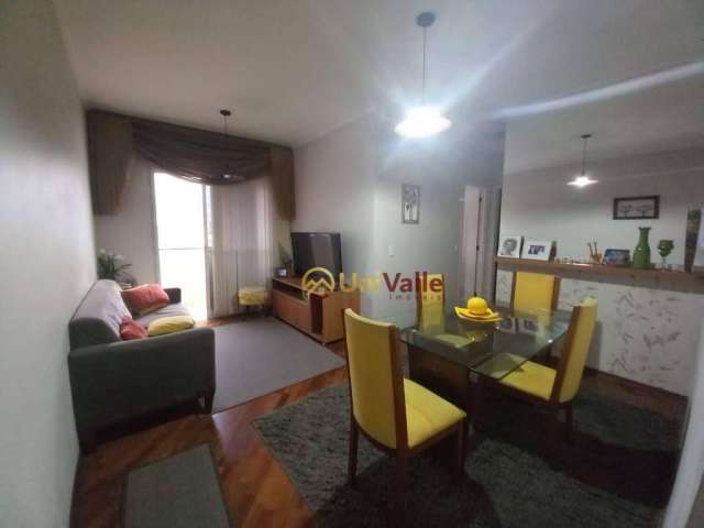 Apartamento com 2 dormitórios à venda, 57 m² por R$ 290.000 - Independência - Taubaté/SP