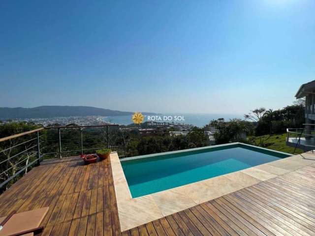 Condomínio Panorâmico Casa à venda com vista mar completa Bombinhas SC