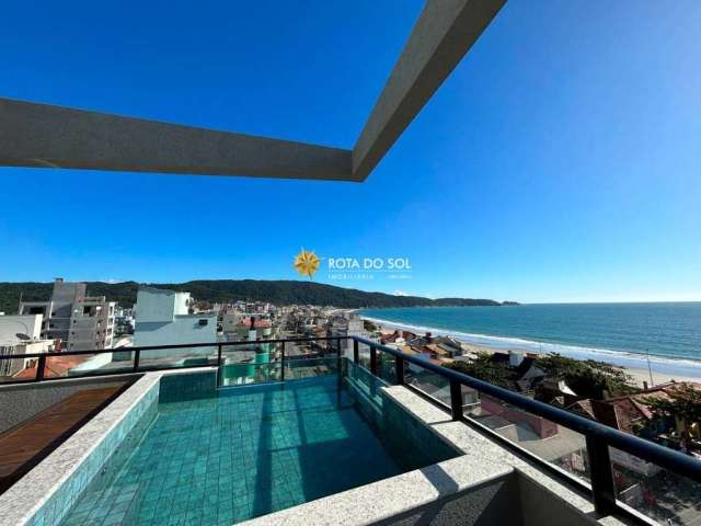 Villa Essenza Cobertura com piscina 4 suítes vista mar Praia Bombas Bombinhas SC