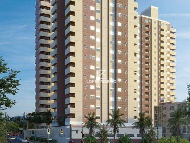 Apartamento com 3 dormitórios para alugar, 82 m² por R$ 4.605,00/mês - Centro - Santa Bárbara D'Oeste/SP