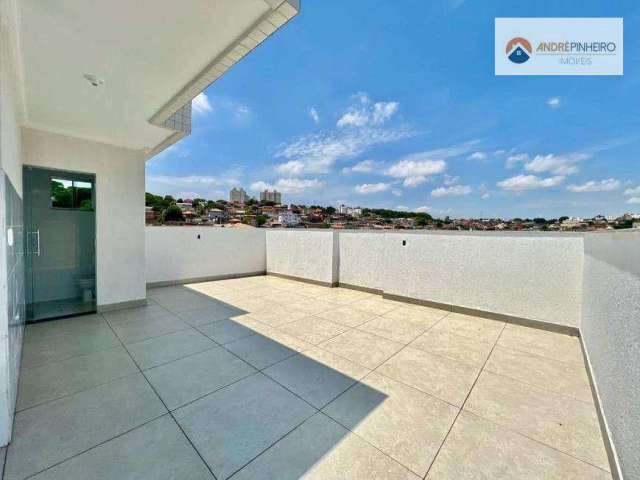 Cobertura com 3quartos  à venda, 120 m² por R$ 450.000 - Letícia - Belo Horizonte/MG