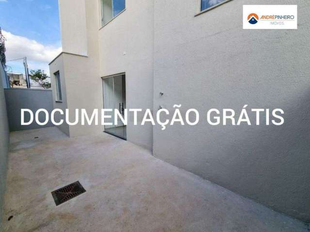 Apartamento Garden com 2 quartos à venda, 43 m² por R$ 320.000 - Rio Branco - Belo Horizonte/MG