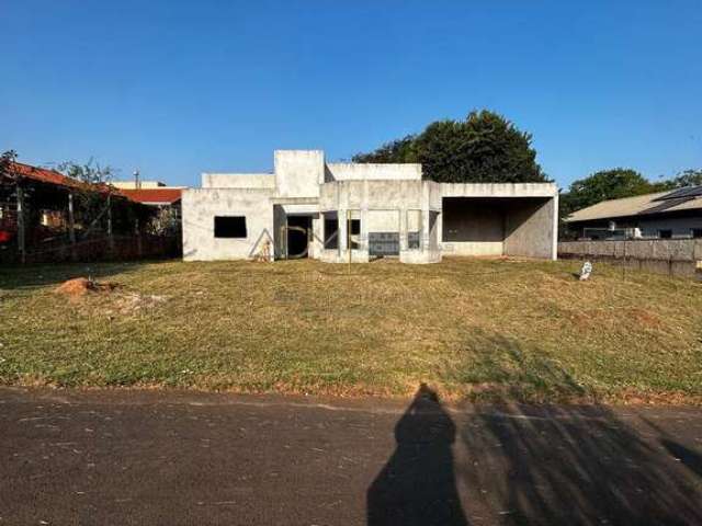 Casa em construção no Residencial Parque Laguna em Botuctu-SP