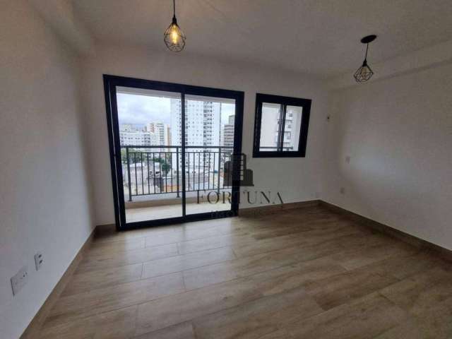 Apartamento com 1 dormitório para alugar, 25 m² por R$ 2.605,68/mês - Mirandópolis - São Paulo/SP