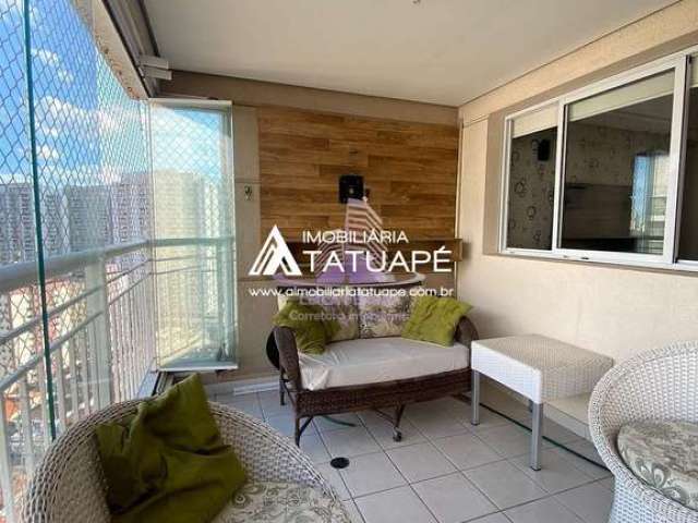 Apartamento com 2 quartos à venda na Praça Louveira, 51, Tatuapé, São Paulo, 122 m2 por R$ 1.590.000