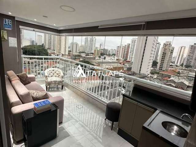 Apartamento com 2 quartos à venda na Rua Melo Peixoto, 405, Tatuapé, São Paulo, 63 m2 por R$ 750.000