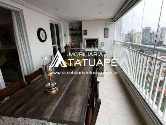 Apartamento com 4 quartos à venda na Rua Coronel Gustavo Santiago, 86, Vila Zilda (Tatuapé), São Paulo, 129 m2 por R$ 1.330.000