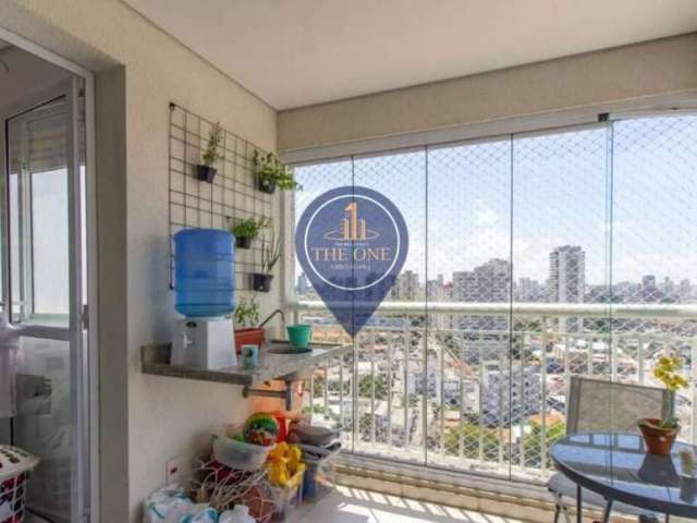 Apartamento à venda, 2 dormitórios sendo 1 suíte, 1 vaga, 57m² localizado á 800 metros do Metrô Vil