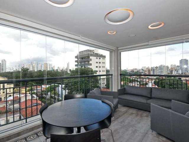 Apartamento de Alto padrão, com vista para o Parque da Aclimação, com 3 dormitorios, 3 suites, e 4