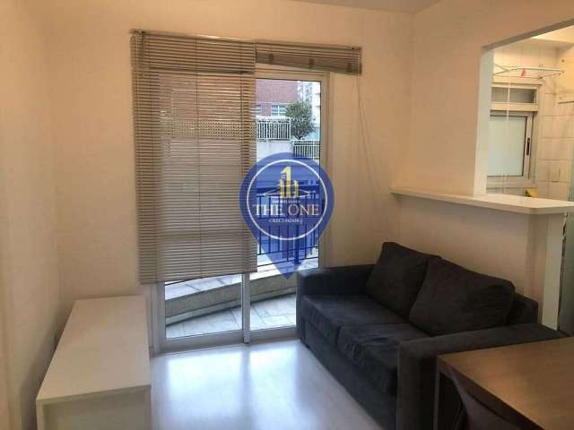 Apartamento Mobiliado de 1 Dormitório com Lazer Completo localizado na Rua Coronel Artur de Paula F