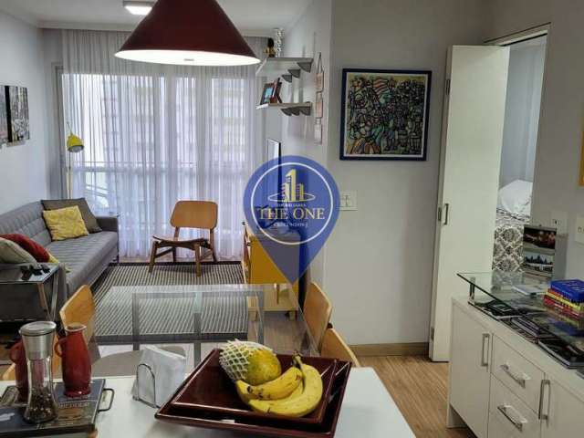 Apartamento TOTALMENTE MOBILIADO, com 48m², para locação, Campo Belo, São Paulo, SP