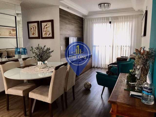 Apartamento de 64m² à venda, Tatuapé, São Paulo, SP com 2 Dormitórios sendo 1 Suíte, Ambiente para