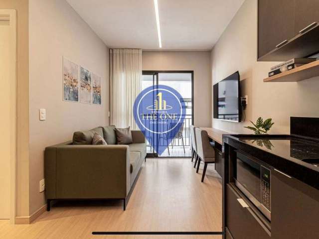 Apartamento com 32m², para locação, Perdizes, São Paulo, SP