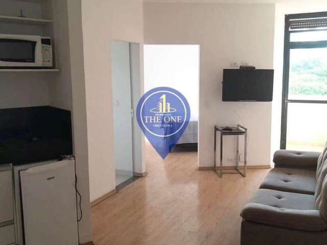 Apartamento de 39m² à venda, Indianópolis, São Paulo, SP. Com 1 Dormitporio, Sala, Banheiro, 1 Vaga