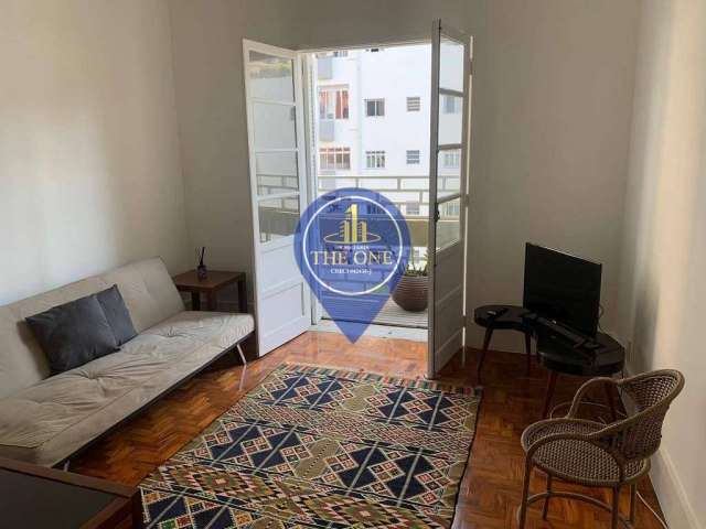 Apartamento com 57m², mobiliado, para locação, Itaim Bibi, São Paulo, SP