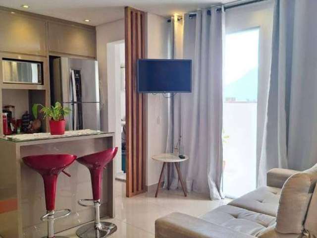 Apartamento com 2 dormitórios à venda, 54 m² por R$ 340.000,00 - Jardim dos Pássaros - Guarujá/SP