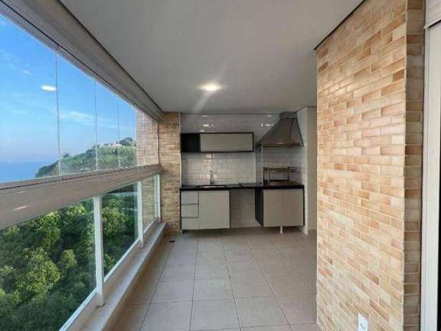 Apartamento para alugar, 88 m² por R$ 5.600,00/mês - Astúrias - Guarujá/SP