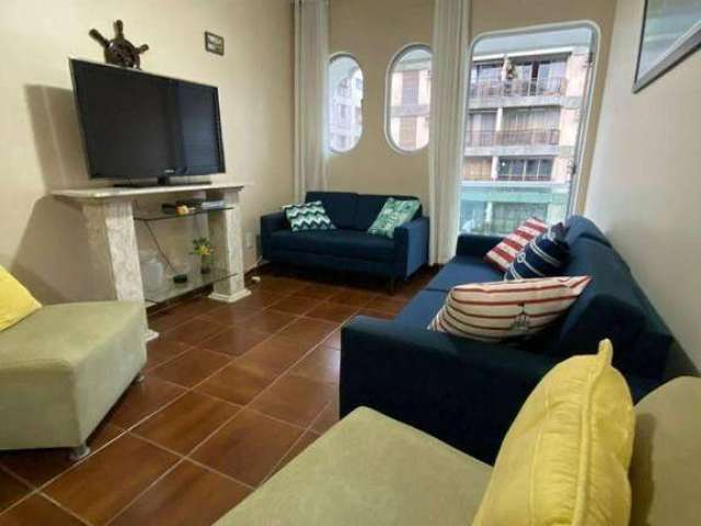 Apartamento com 2 dormitórios à venda, 80 m² por R$ 460.000,00 - Tombo - Guarujá/SP