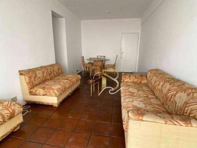 Apartamento com 2 dormitórios para alugar, 100 m² por R$ 3.000/mês - Pitangueiras - Guarujá/SP