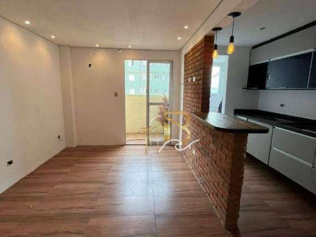 Apartamento com 2 dormitórios à venda, 57 m² por R$ 280.000 - Jardim dos Pássaros - Guarujá/SP