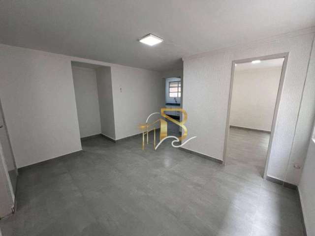 Apartamento com 2 dormitórios para alugar, 65 m² por R$ 2.000/mês - Enseada - Guarujá/SP