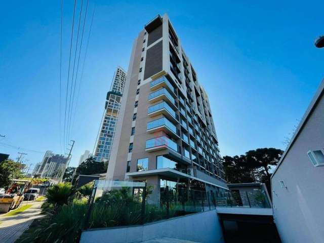 Apartamento à venda no Ecoville, Curitiba-PR: 1 quarto, 1 suíte, 1 banheiro, 22m² de área. Venha conferir!