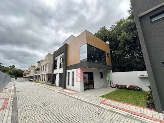 Oportunidade única: Casa em condomínio à venda em Santa Felicidade, Curitiba-PR! 3 quartos, 1 suíte, 2 salas, 2 banheiros, 2 vagas, 178m²!