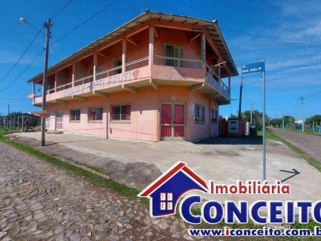 PC05 -Excelente prédio comercial com 3 apartamentos no balneário Presidente