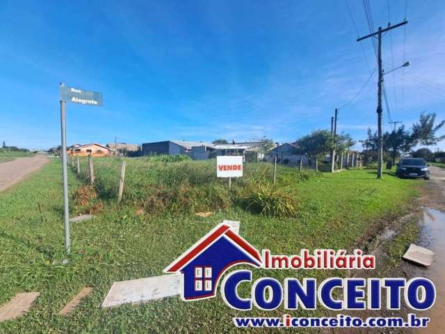 T1022 - Excelente lote de esquina localizado no Centro de Imbé