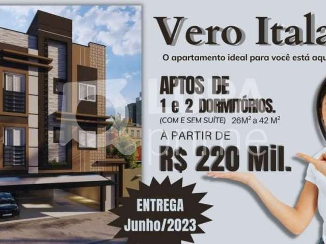 Apartamento com 1 dormitório á venda na Vila Isolina Mazzei