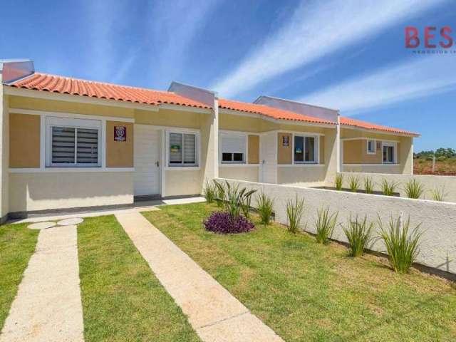 Casa com 2 dormitórios à venda por R$ 183.000 - Novo Parque Planejado - Gravataí/RS
